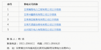 甘肃新公示5家售电公司信息