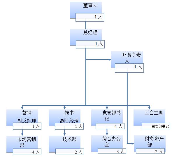 售电公司组织架构