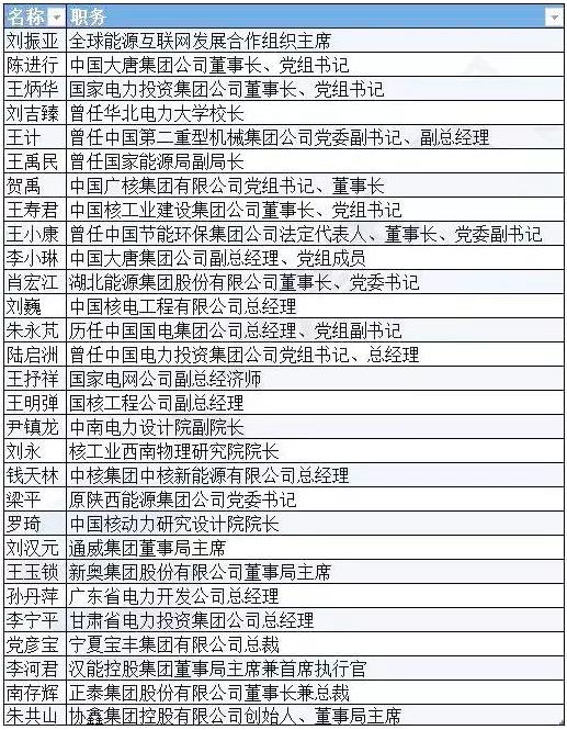 有哪些能源电力大佬将参加两会?