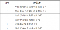 106家!湖南公示首批售电公司目录(附企业名单)
