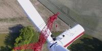 Senvion首台3.4M-140样机完成安装