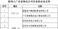 廣東新公示9家<font color=