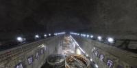 乌东德水电站左岸锥管全部“入定”机窝