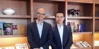远景能源CEO张雷会晤微软全球CEO纳德拉 能源物联网战略合作走向深入