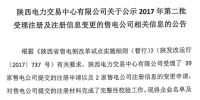 陜西第二批41家售電公司公示名單來了
