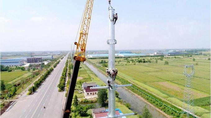 全力推进220千伏裕富线输电工程建设