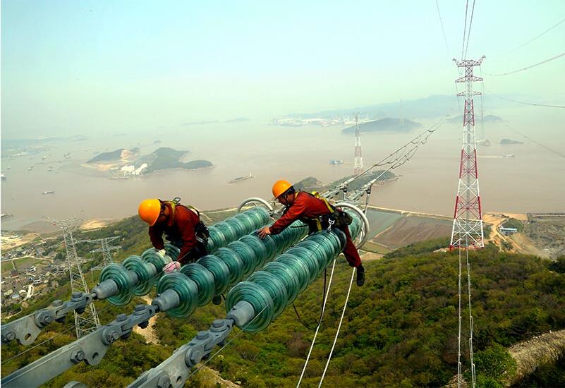 国内最大规模跨海输电高塔群投运