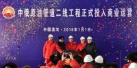 中俄原油管道二线工程正式投入商业运营