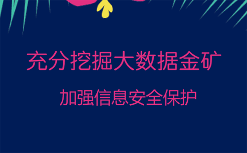 充分挖掘大数据金矿 加强信息安全保护