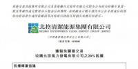 北控清洁能源拟收购北控<font color=