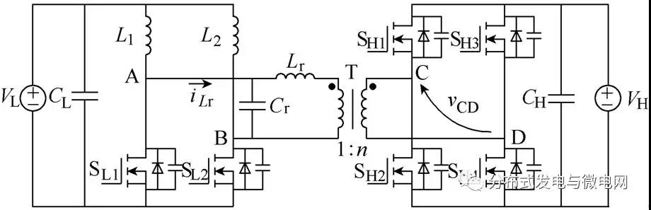 一种谐振型高压侧调制的电流型双向变换器