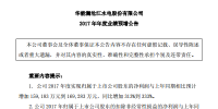 华能水电2017年年度业绩预计同比增长313%到333%