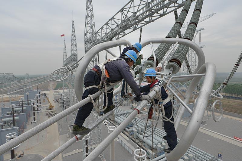 北京东1000千伏变电站施工进度提前