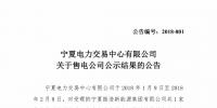 寧夏新增20家售電公司