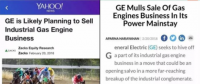 聚焦｜GE“可能计划出售工业燃气内燃机”的背后：工业大拿齐“瘦身”！