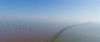 建壮观美景 促节能环保！上海东海大桥海上风电场