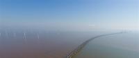 建壮观美景 促节能环保！上海东海大桥海上风电场