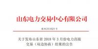 山东3月电力直接交易(双边协商):达成交易电量3484110兆瓦时