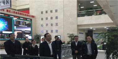 海南电力交易中心筹备组组长刘建伟一行到贵州电力交易中心调研