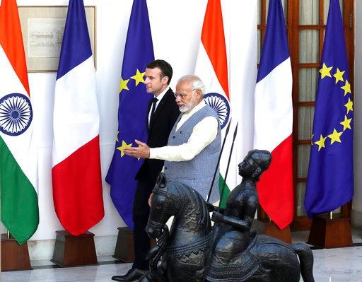 印度和法国同意加强核电及空间技术合作