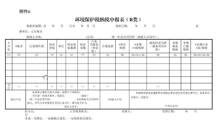 河北省环境保护税核定征收管理办法