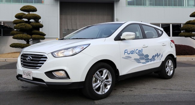 2013年到2017年全球总计售出6475辆氢燃料电池车