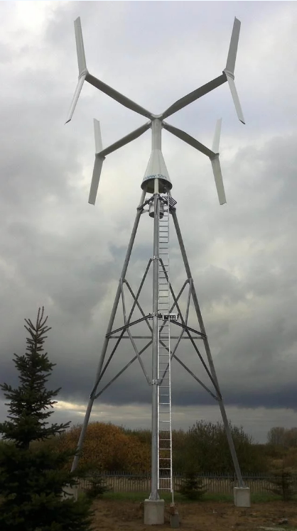 号称世界第一！两级风轮风力发电机组