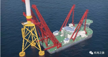 黑科技丨新型海上风电安装方案 极大程度降低成本【视频】