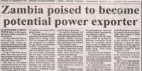 《赞比亚时报》专栏报道下凯富峡水电站工程