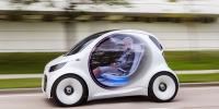Smart双座Vision EQ概念车:配自动驾驶功能