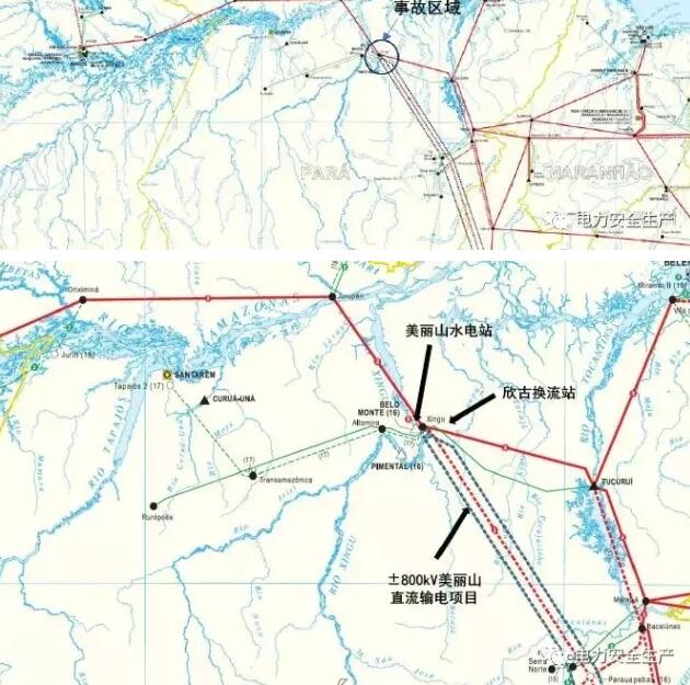 巴西3•21大停电事故：14州大停电 18000MW负荷损失占联网系统22.5%