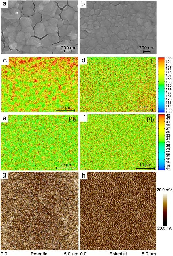 中科院上海应用物理研究所Nano Energy: 钙钛矿薄膜表面结晶晶相优化