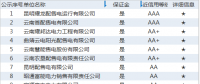 云南电力市场售电公司目录及相关信息