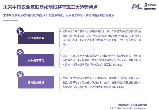 2017中国农业互联网化报告