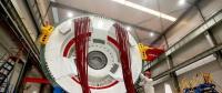 2014年4月22日 株洲基地首台直驱永磁同步风力发电机下线