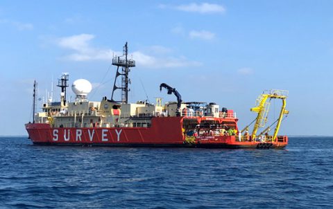 华为海洋启动PEACE海底电缆项目海上调查
