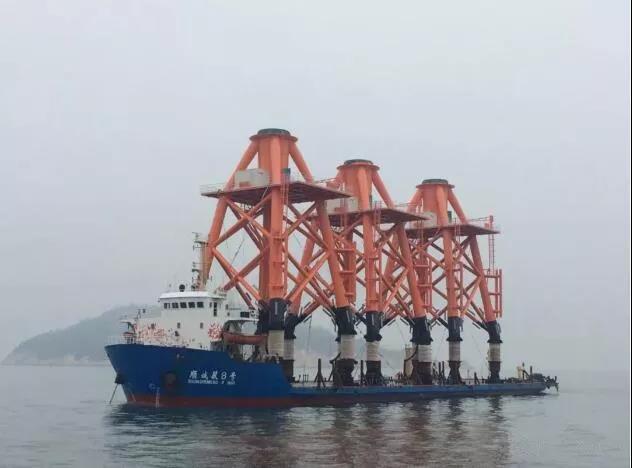 首批3台风机投运！广东首个海上风电项目年底100MW将全面建成投产