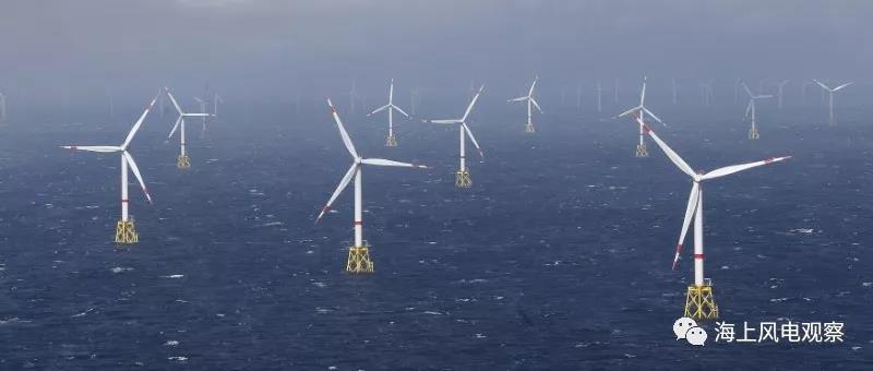 德国能源巨头E.ON在英400MW海上风电项目全部并网发电！