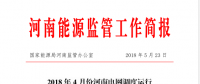 2018年4月份河南用电量233.64亿千瓦时