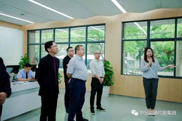 武汉长江新城管委会一行考察上海庚创科技智慧城市实践项目