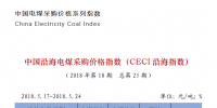 中国沿海电煤采购价格指数(<font color=