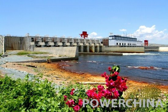 柬埔寨桑河二级水电站5号机组投产发电