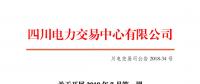 四川2018年7月第一周富余电量交易 电量总需求2.8亿千瓦时