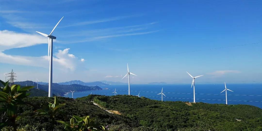 中国最美海岛风电场——上川岛风电场