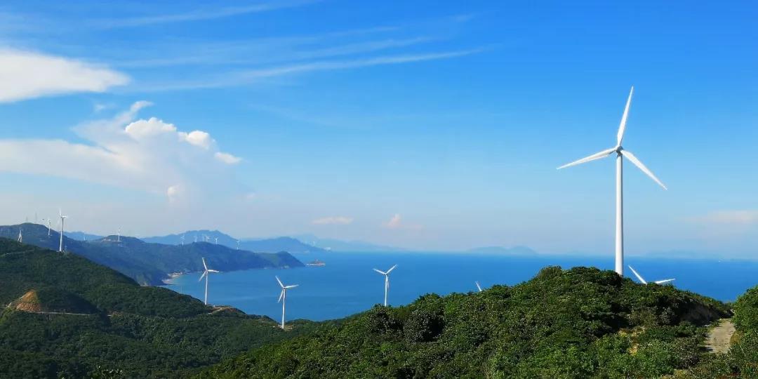 中国最美海岛风电场——上川岛风电场