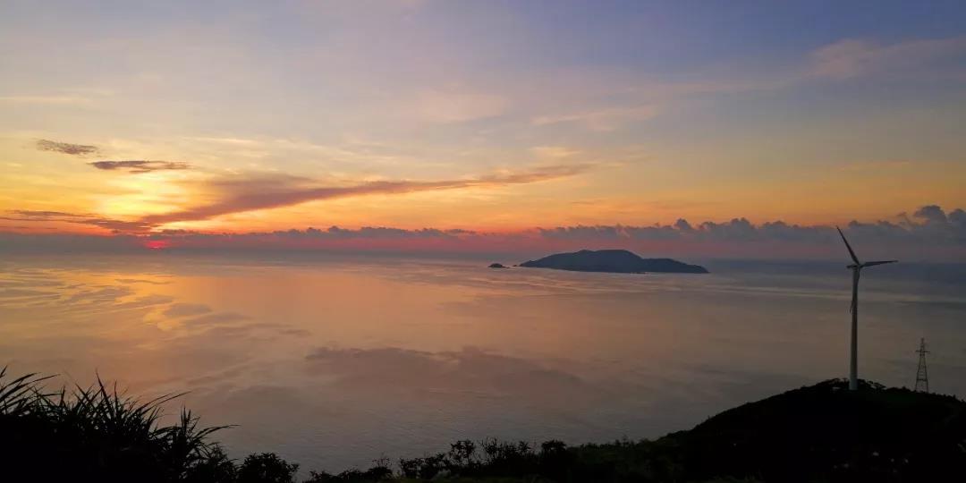 中国最美海岛风电场——上川岛风电场