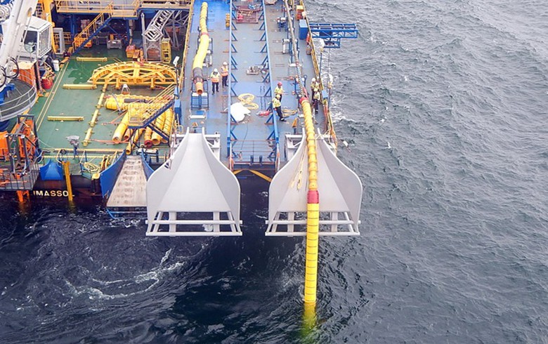 丹麦-德国互连线路已部署所需海底电缆