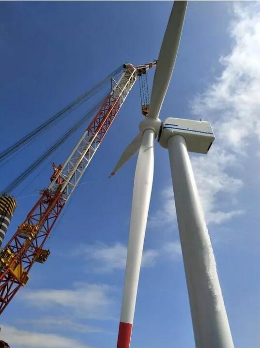 国内首个大功率海上风电试验风场建设圆满收官