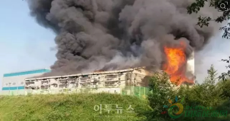 事故丨韩国风电场4MW/12MWh储能电站起火爆炸