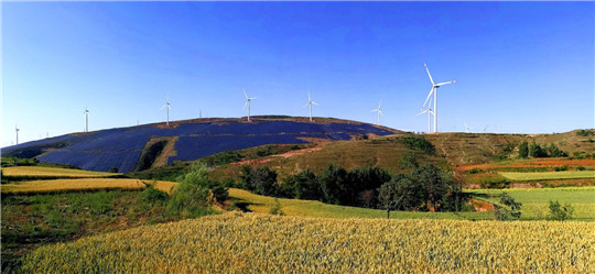 这个风电场在河南地区的发电量不一般
